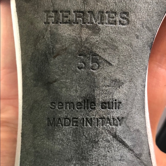 HERMÈS Oasis Glitter Sandals Limited Edition - Picture 4 of 5